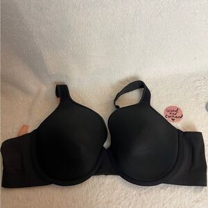 Cacique Black Full Coverage Bra